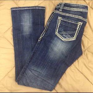 Rock and roll cowgirl jeans